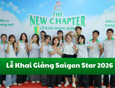 Lễ Khai Giảng Saigon Star 2026 – The New Chapter Đáng Nhớ