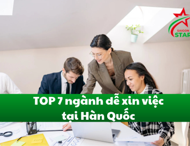 Top 7 Ngành Dễ Xin Việc Tại Hàn Quốc Cho Du Học Sinh 2026
