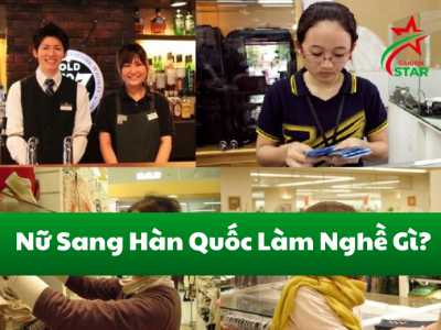Nữ sang Hàn Quốc làm nghề gì?